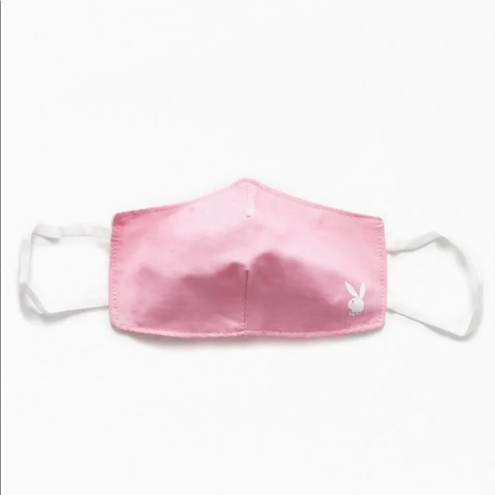 Pink playboy mask